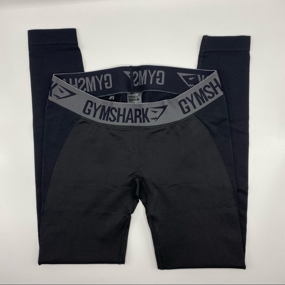 Gymshark flex leggings black/gray size M